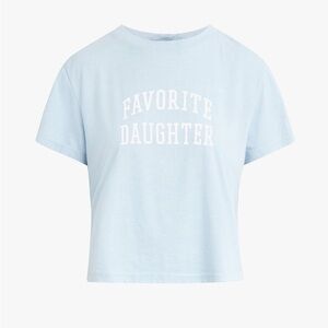 Favorite Daughter The Cropped Collegiate Tee